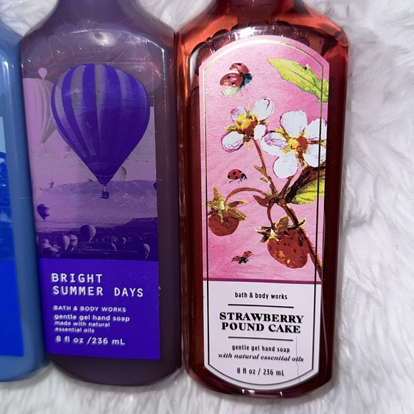 NEW 5x BATH & BODY WORKS GENTLE GEL HAND SOAP WASH 8 oz Lot Assorted NEW - Picture 8 of 16